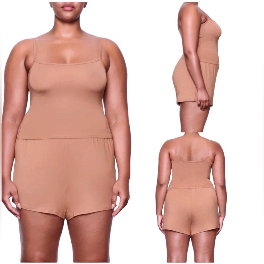 SKIMS Knit Sleep Shorts in Sienna Size 4XL New with Tags